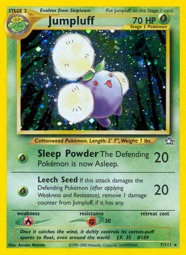 Neo Genesis Holo Jumpluff #7/111 unlimited