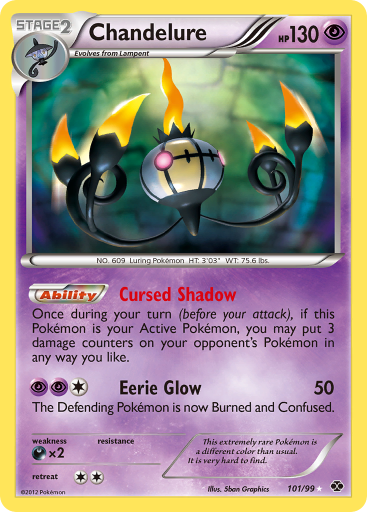 Next Destinies Chandelure #101/99