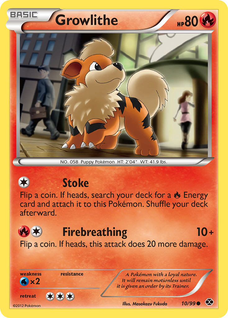 Next Destinies Growlithe #10/99