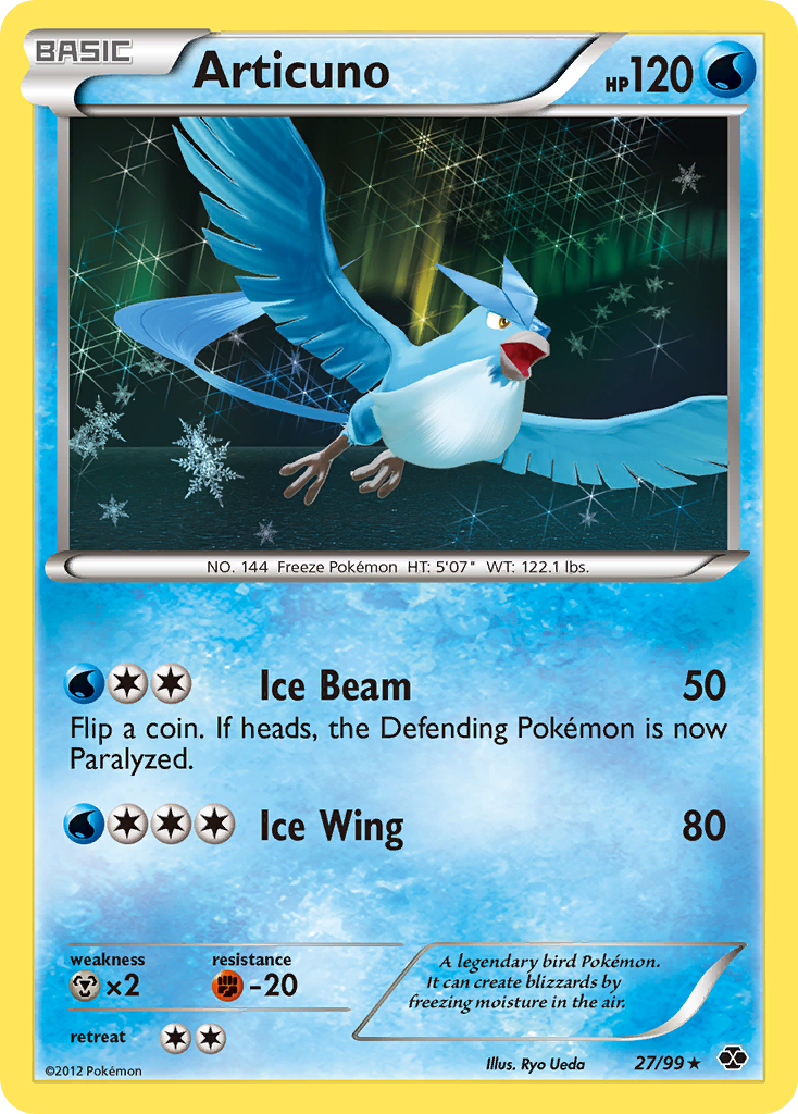 Next Destinies Holo Articuno #27/99