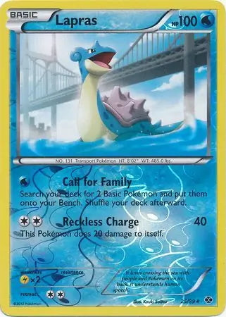 Next Destinies Lapras #25/99 reverse holo