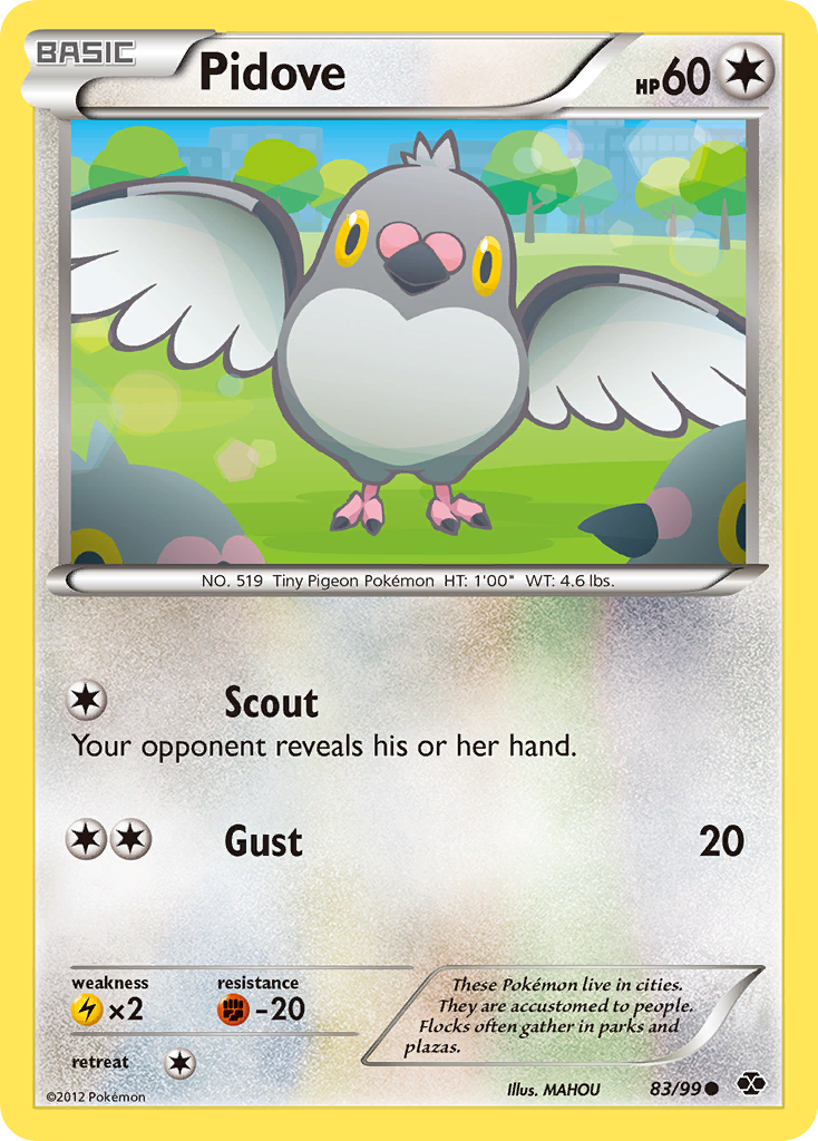 Next Destinies Pidove #83/99