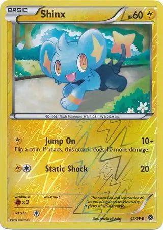 Next Destinies Shinx #42/99 reverse holo