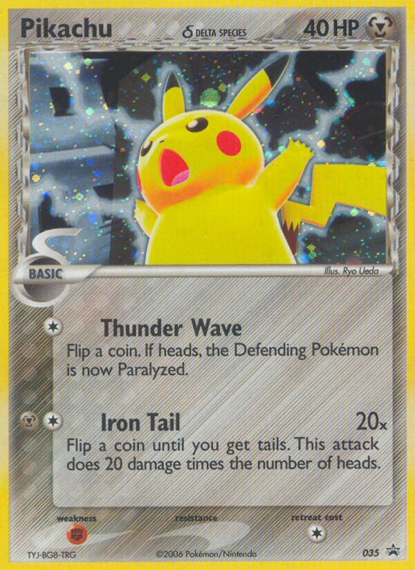 Nintendo Promos Holo Pikachu d #35