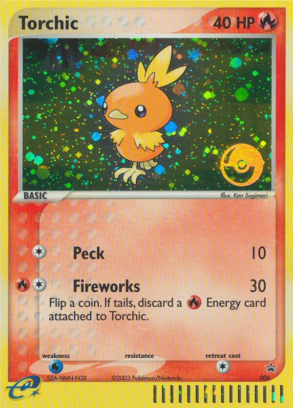Nintendo Promos Holo Torchic #6