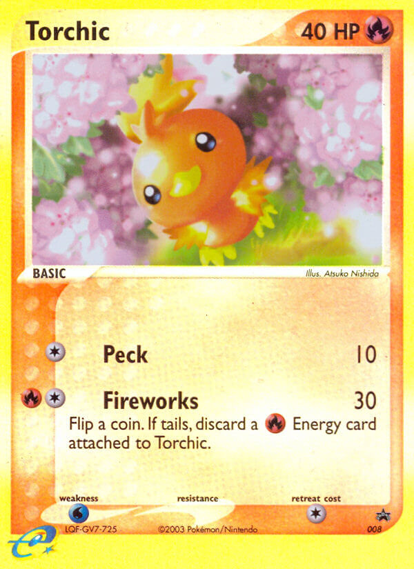 Nintendo Promos Torchic #8