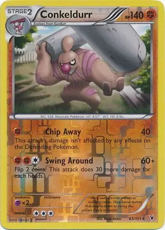 Noble Victories Conkeldurr #65/101 reverse holo