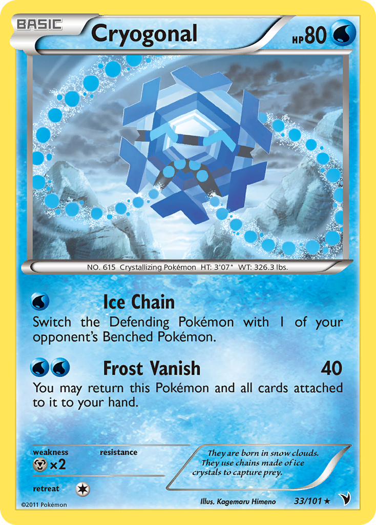 Noble Victories Cryogonal #33/101