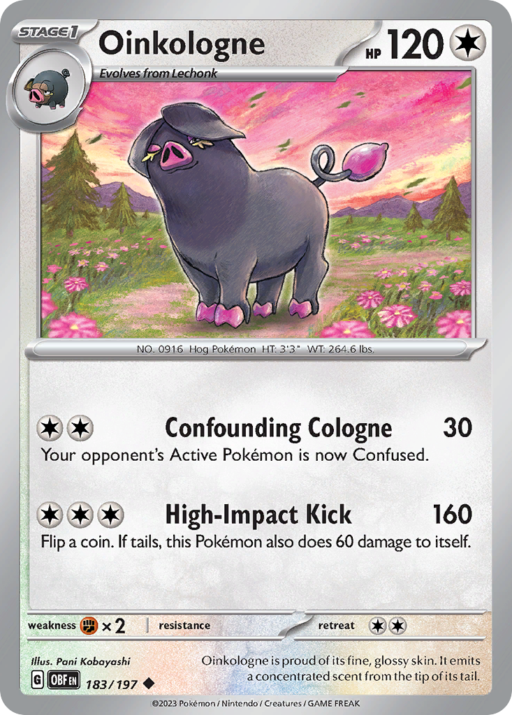 Obsidian Flames Oinkologne #183/197