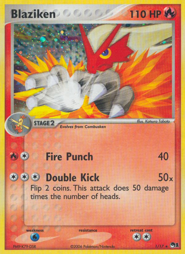 POP Series 1 Holo Blaziken #1