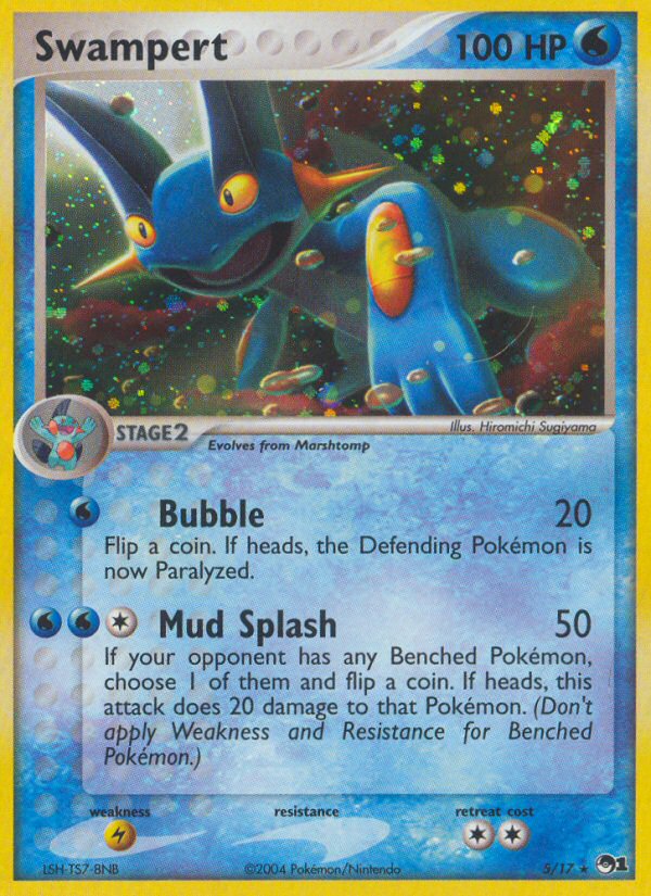 POP Series 1 Holo Swampert #5