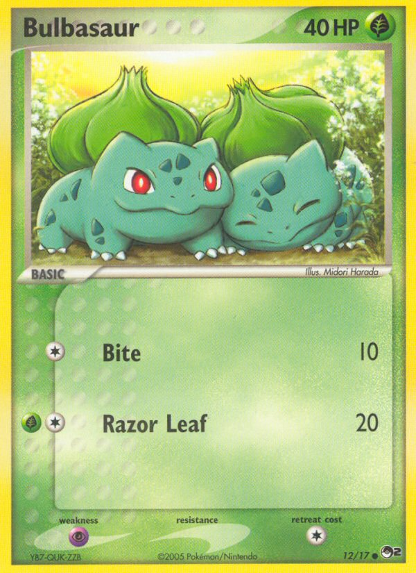 POP Series 2 Bulbasaur #12