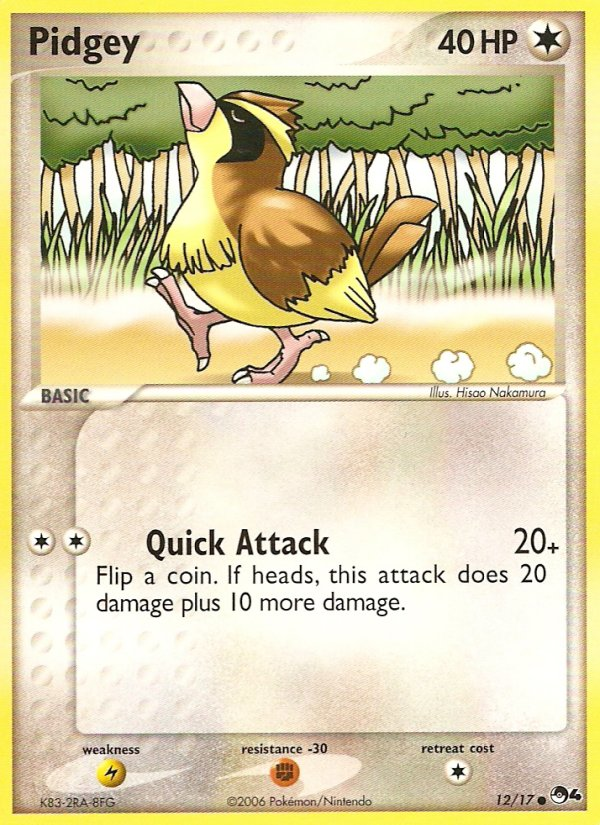 POP Series 4 Pidgey #12