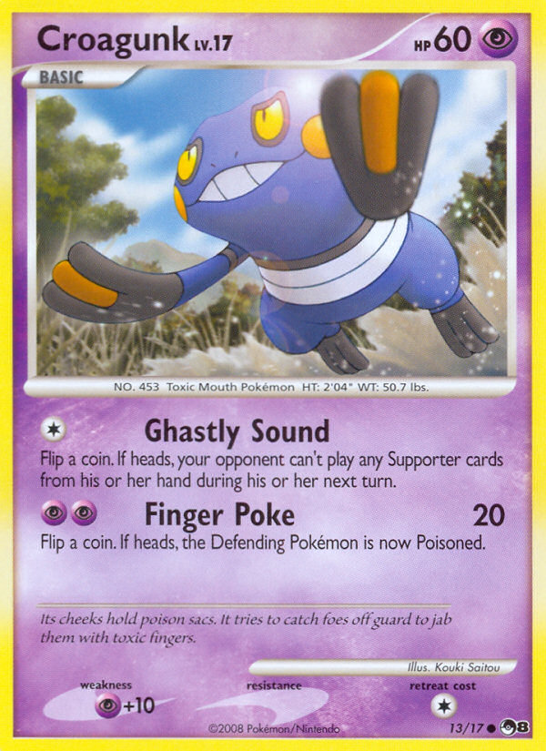 POP Series 8 Non - Holo Croagunk #13