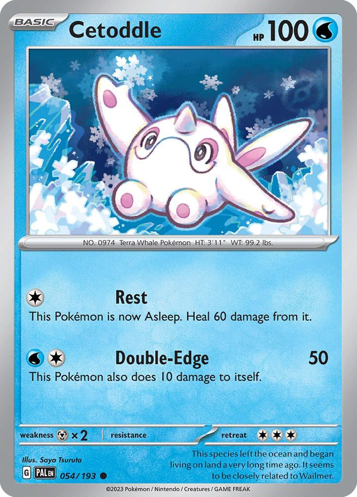Paldea Evolved Cetoddle #54/193