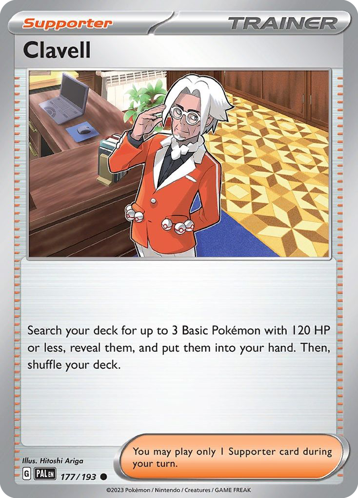 Paldea Evolved Clavell #177/193