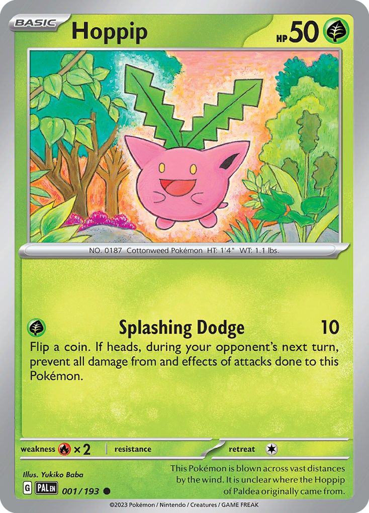 Paldea Evolved Hoppip #1/193