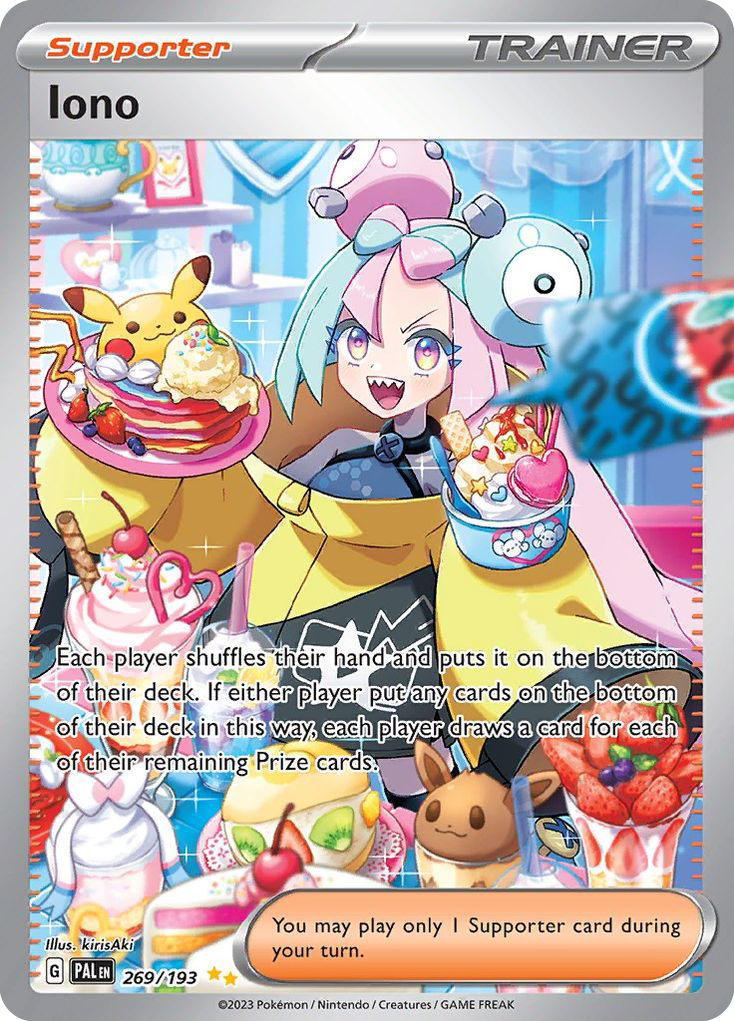 Paldea Evolved Iono #269/193