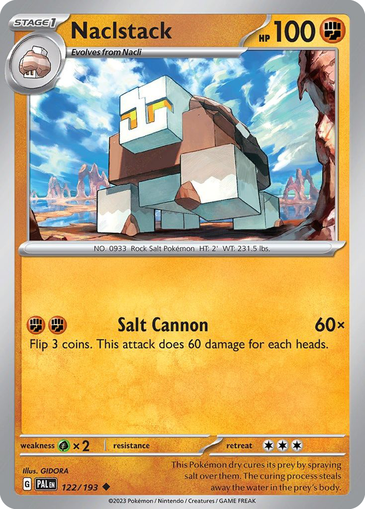 Paldea Evolved Naclstack #122/193