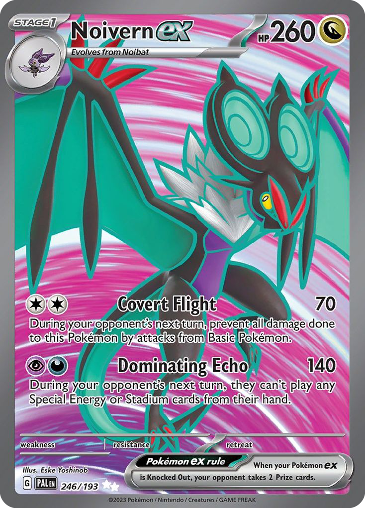 Paldea Evolved Noivern EX #246/193