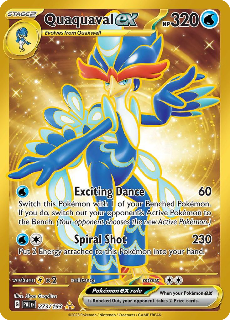 Paldea Evolved Quaquaval EX #273/193