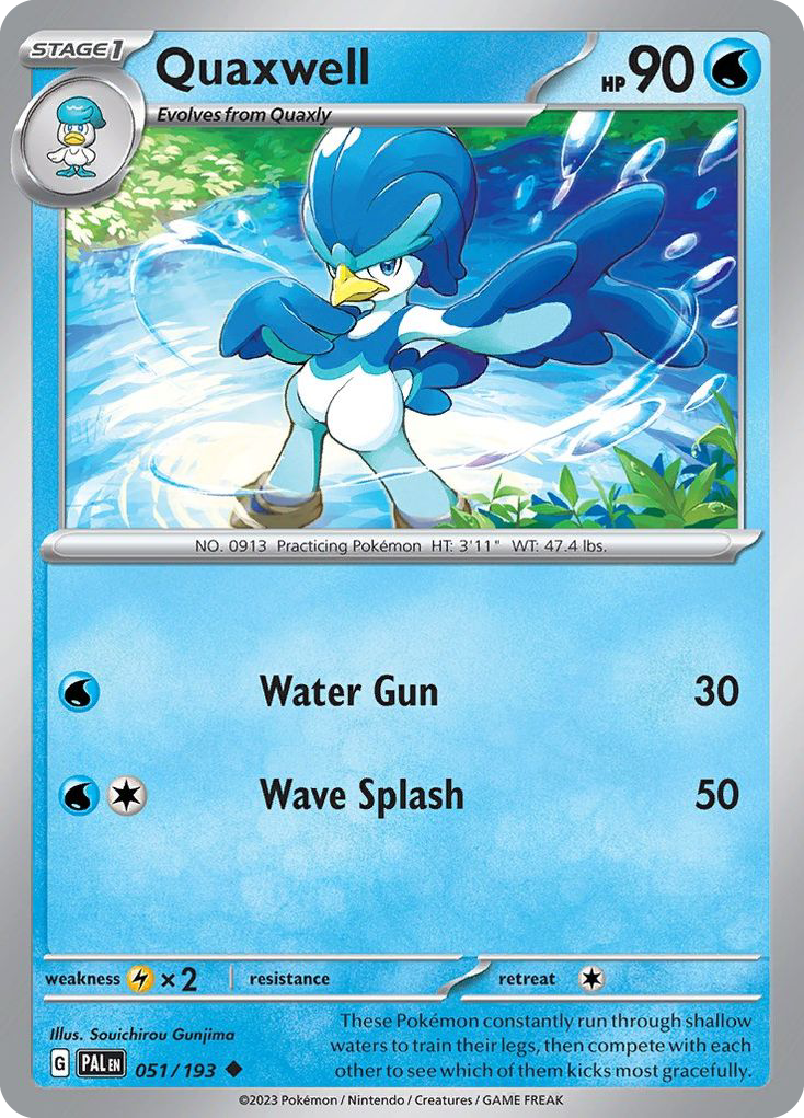 Paldea Evolved Quaxwell #51/193
