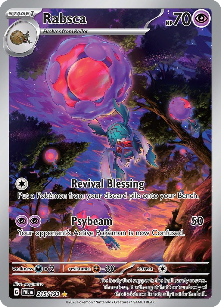 rarest pokemon cards in paldea evolved Rabsca #215/193 – Magic the Gathering Deck Variant:Case of 10000 (100 packs of 100) autograph