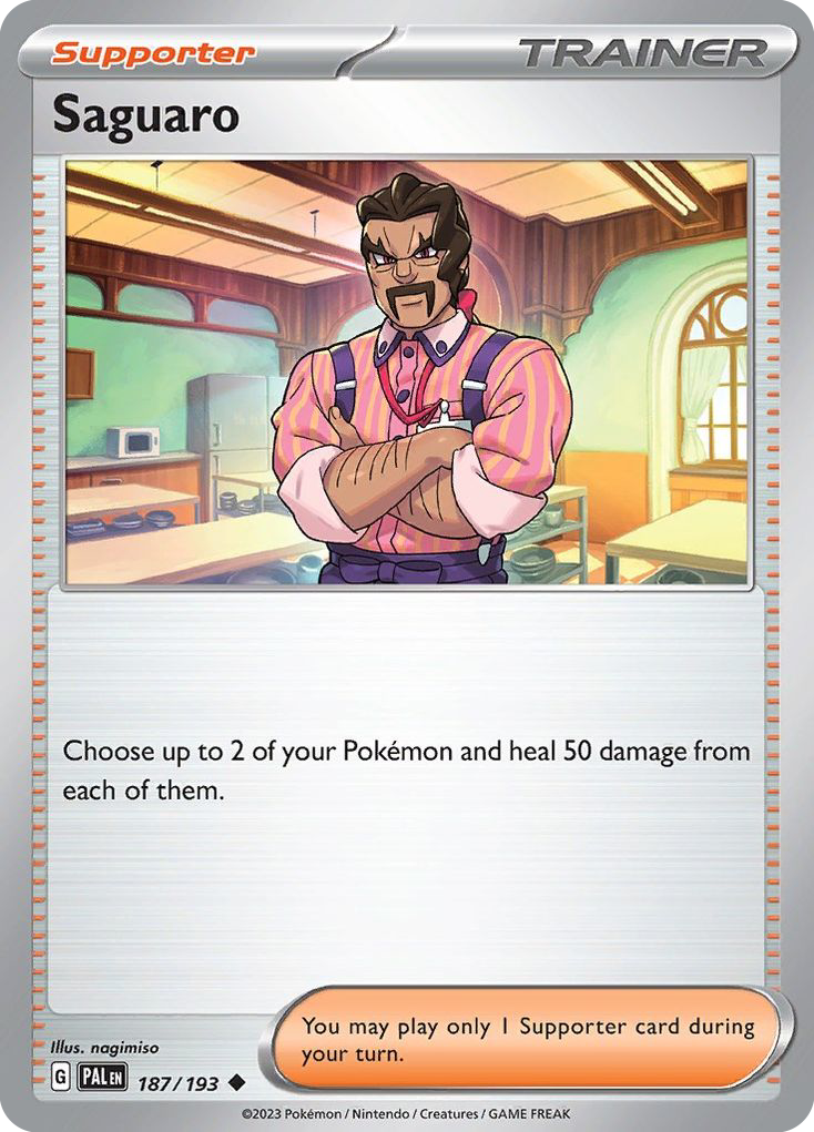 Paldea Evolved Saguaro #187/193