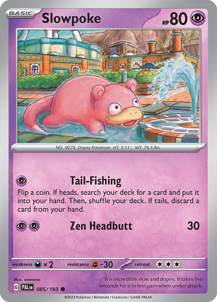 Paldea Evolved Slowpoke #85/193 – Kaartenverzamelen.nl