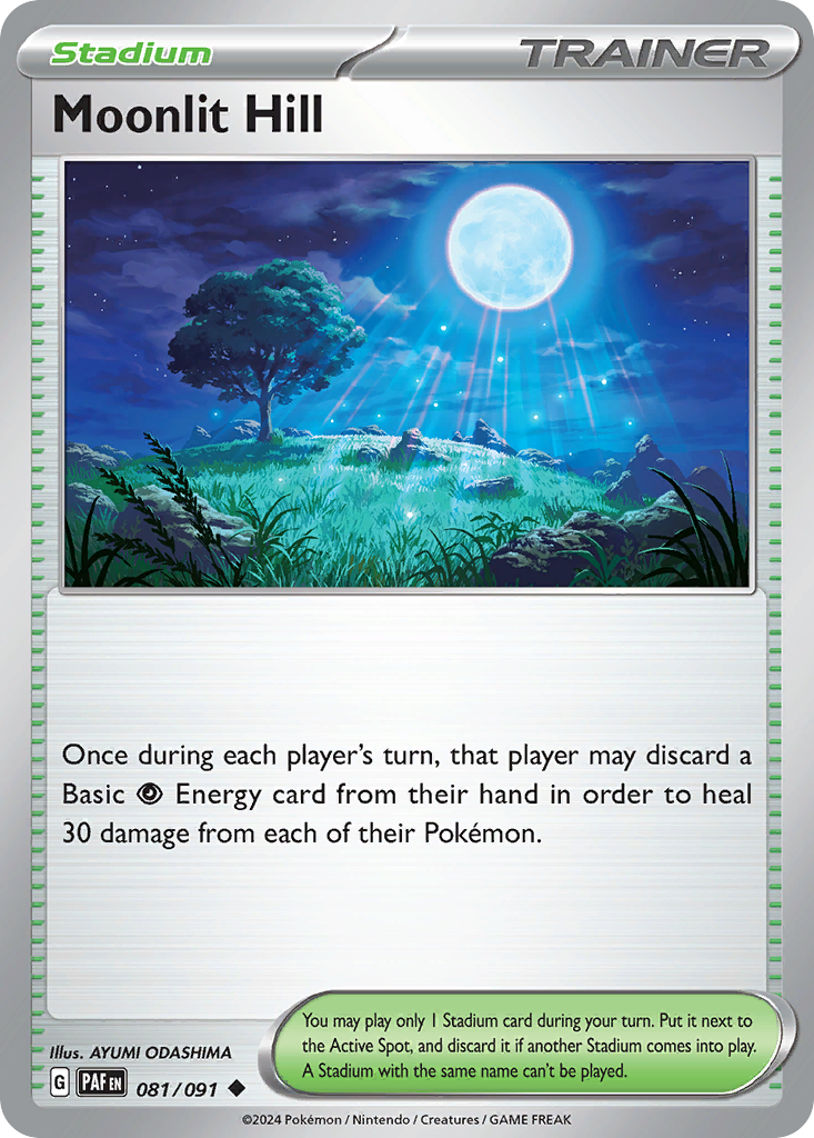 Paldean Fates Moonlit Hill #81/91
