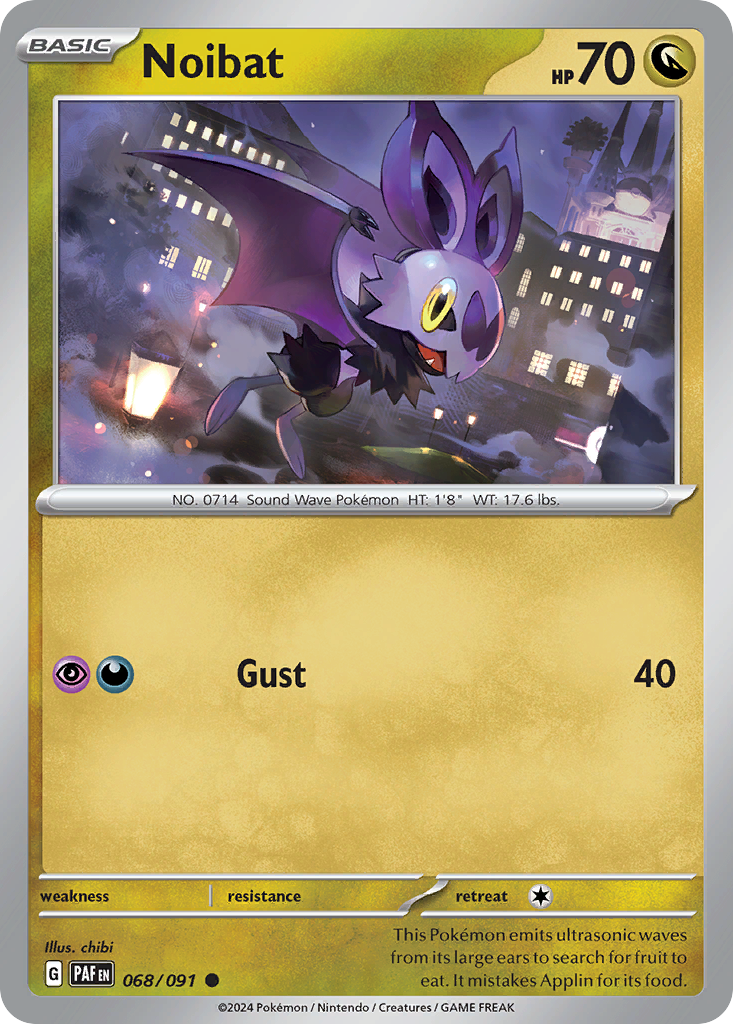 Paldean Fates Noibat #68/91