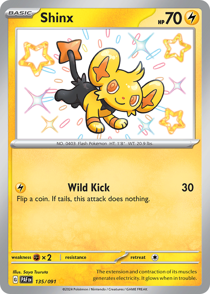 Paldean Fates Shinx #135/91