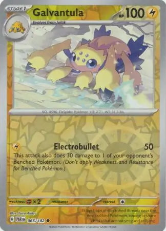 Paradox Rift Galvantula #65/182 reverse holo