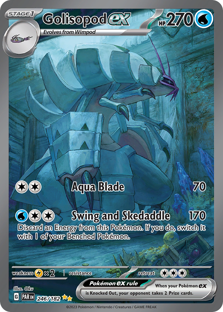 Paradox Rift Golisopod EX #246/182