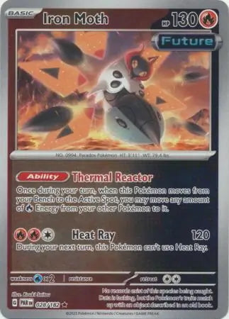 Paradox Rift Iron Moth #28/182 reverse holo