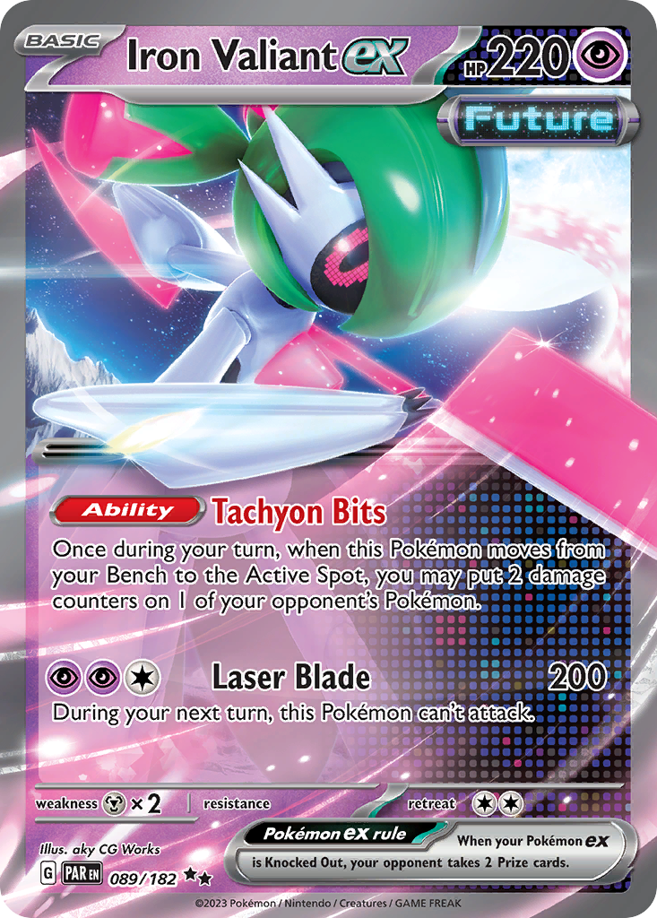 Paradox Rift Iron Valiant EX #89/182