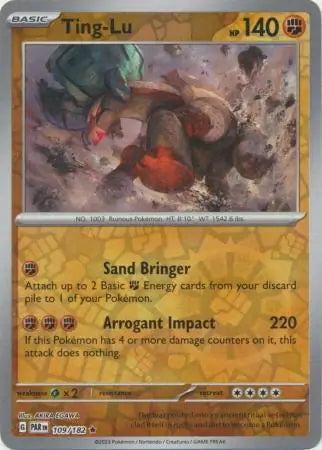 Paradox Rift Ting-Lu #109/182 reverse holo