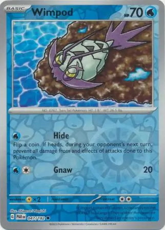 Paradox Rift Wimpod #47/182 reverse holo