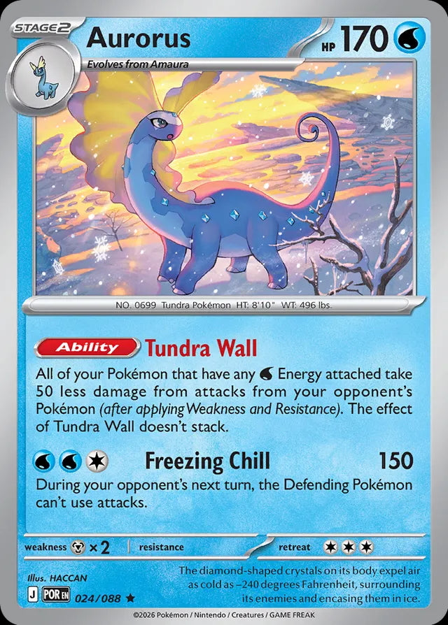 Perfect Order Holo Aurorus #024