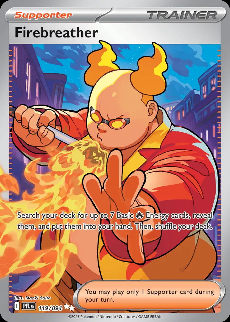 Phantasmal Flames Firebreather #119/94
