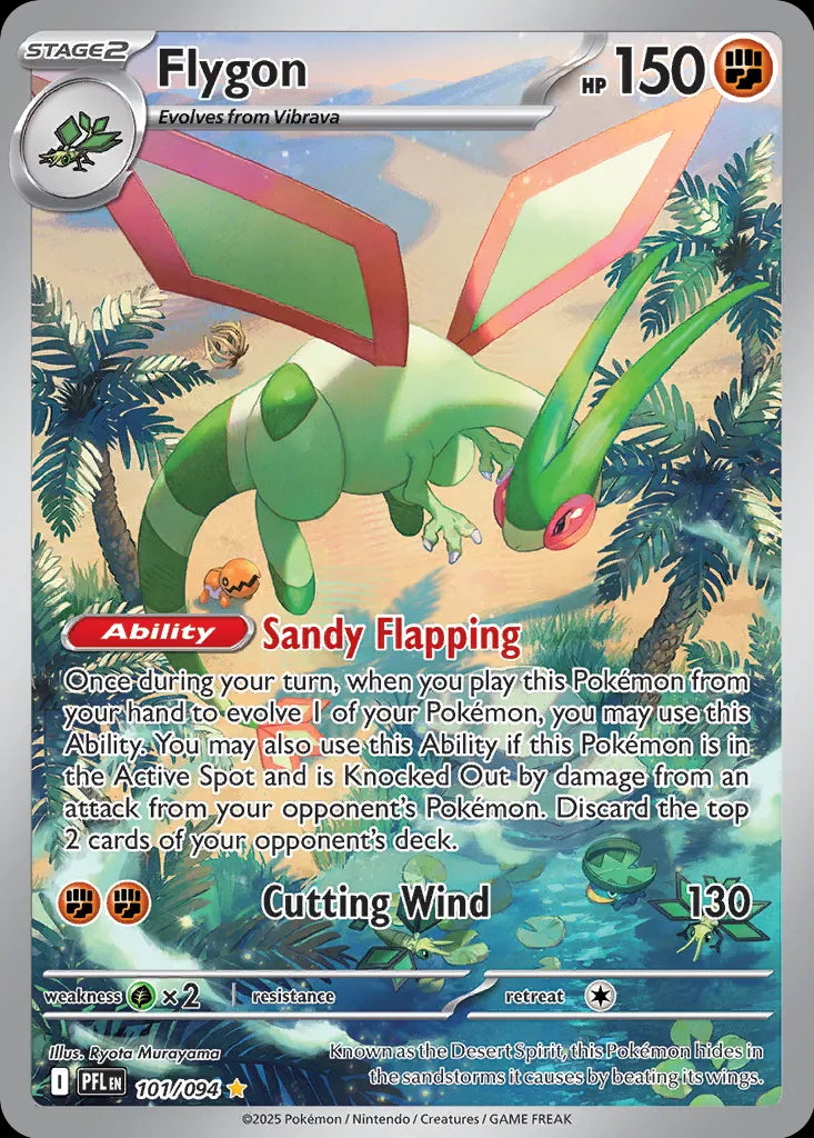 Phantasmal Flames Flygon #101/94