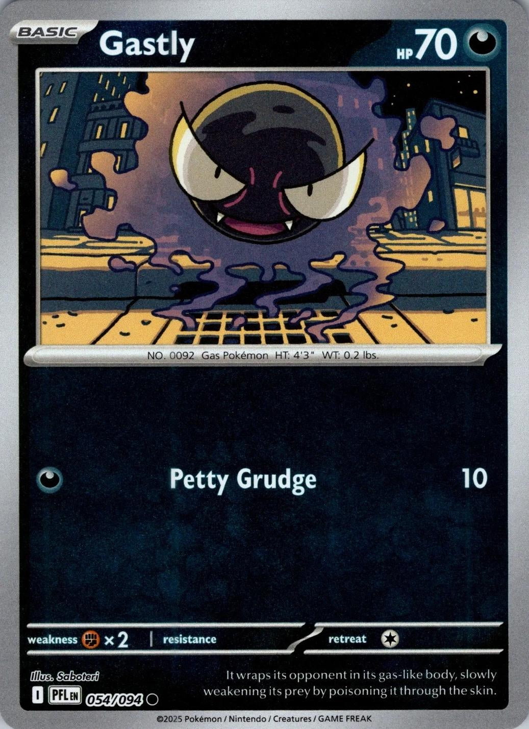 pokemon card gastly Gastly 177/162