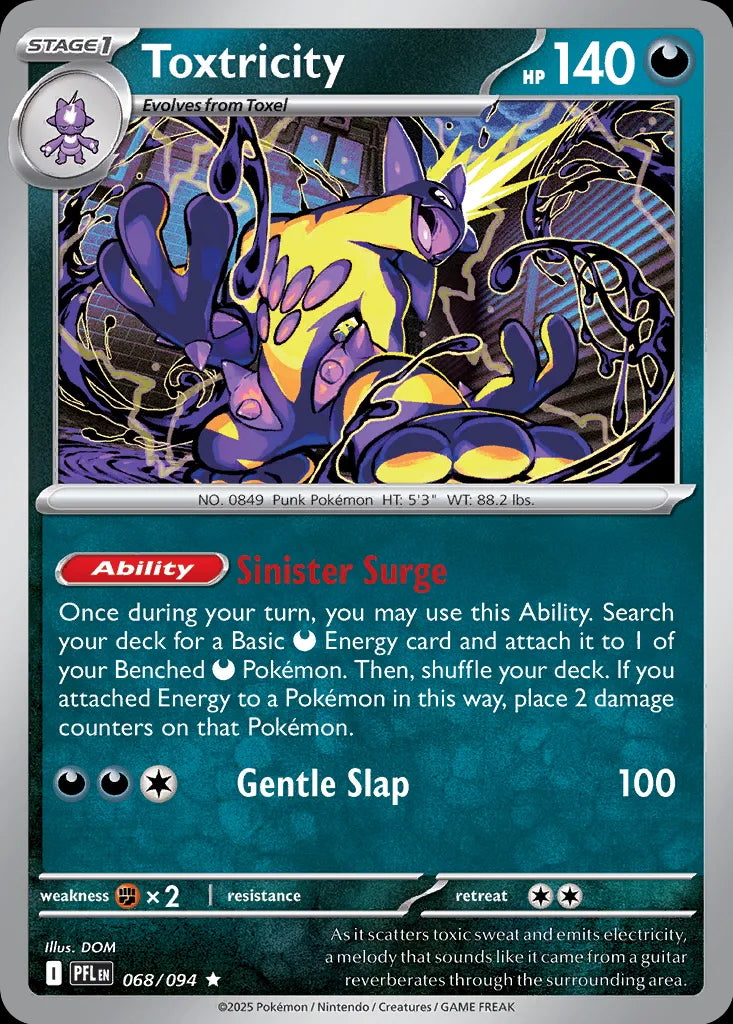 phantasmal flames rare cards Phantasmal Flames Holo Toxtricity #068/94 – Kaartenverzamelen.nl