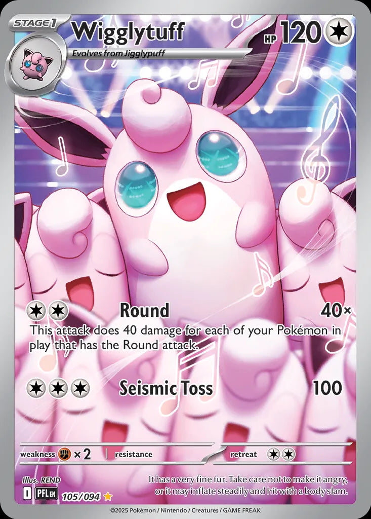 Phantasmal Flames Wigglytuff #105/94