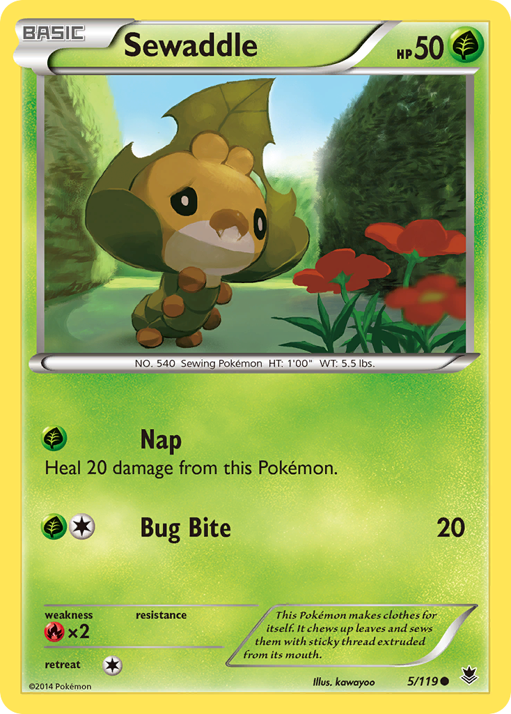 Phantom Forces Sewaddle #5/119