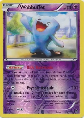 Phantom Forces Wobbuffet #36/119 reverse holo
