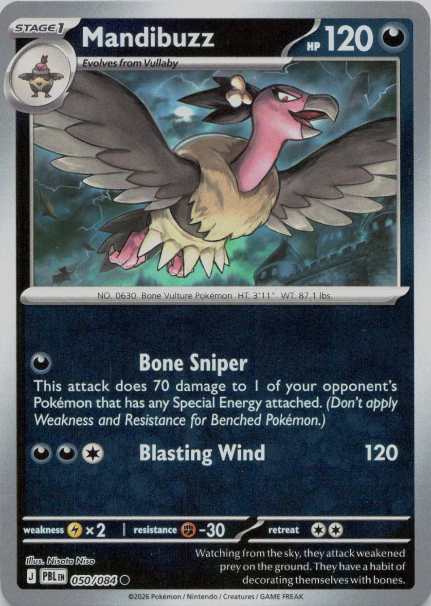 Pitch Black Mandibuzz #050/084 reverse holo