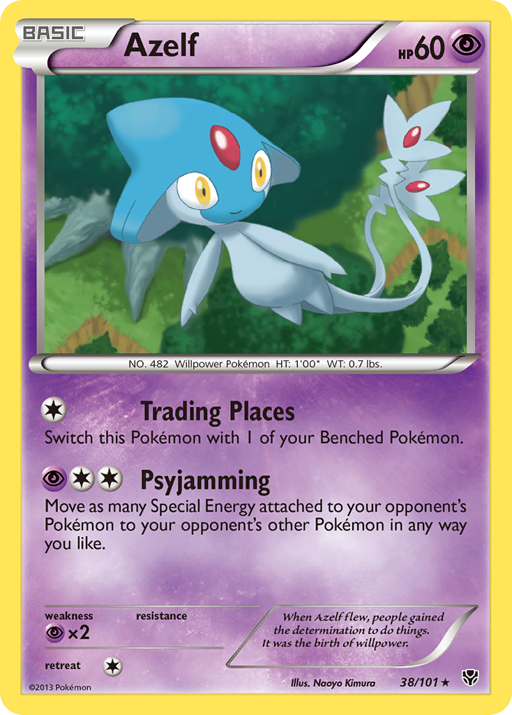 Plasma Blast Azelf #38/101