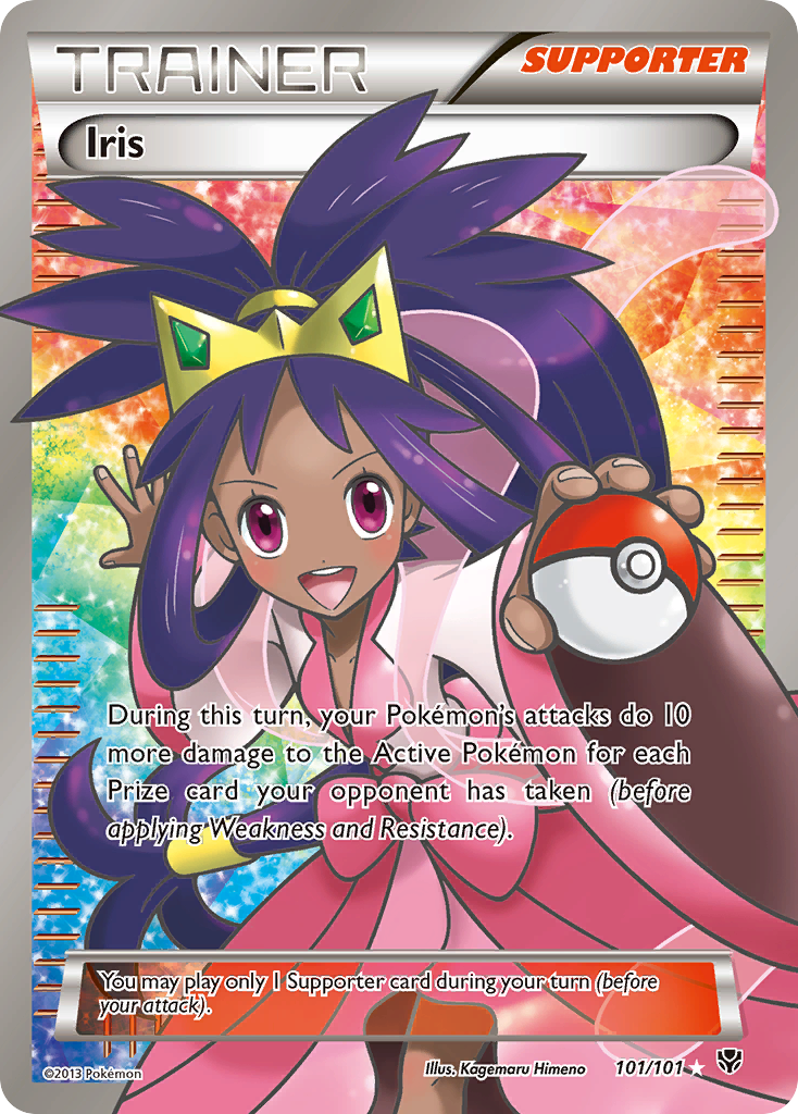 Plasma Blast Holo Iris #101/101