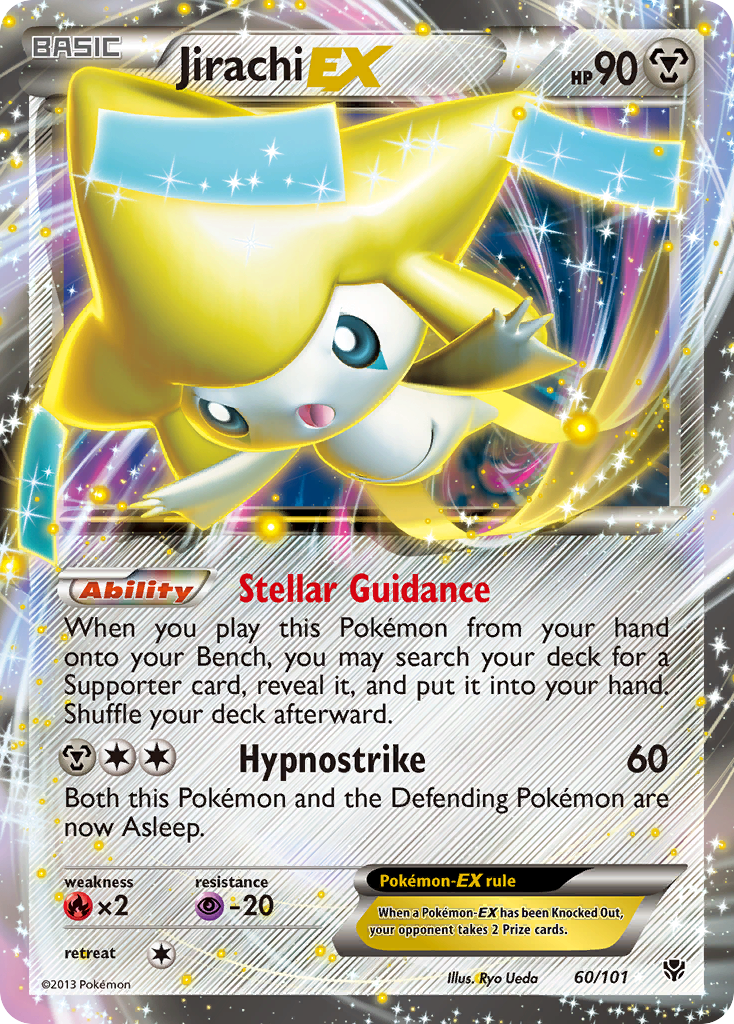 Plasma Blast Jirachi EX #60/101